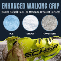 Thumbnail for SkiSkootys Ski Boot Bottom Protector with Foldable Traction Cleats (Youth Classic)