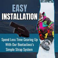 Thumbnail for Bootaclava Neoprene Ski Boot Covers for Skiing with Handwarmer Pouch- Boot Warmer