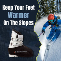 Thumbnail for Bootaclava Neoprene Ski Boot Covers for Skiing with Handwarmer Pouch- Boot Warmer