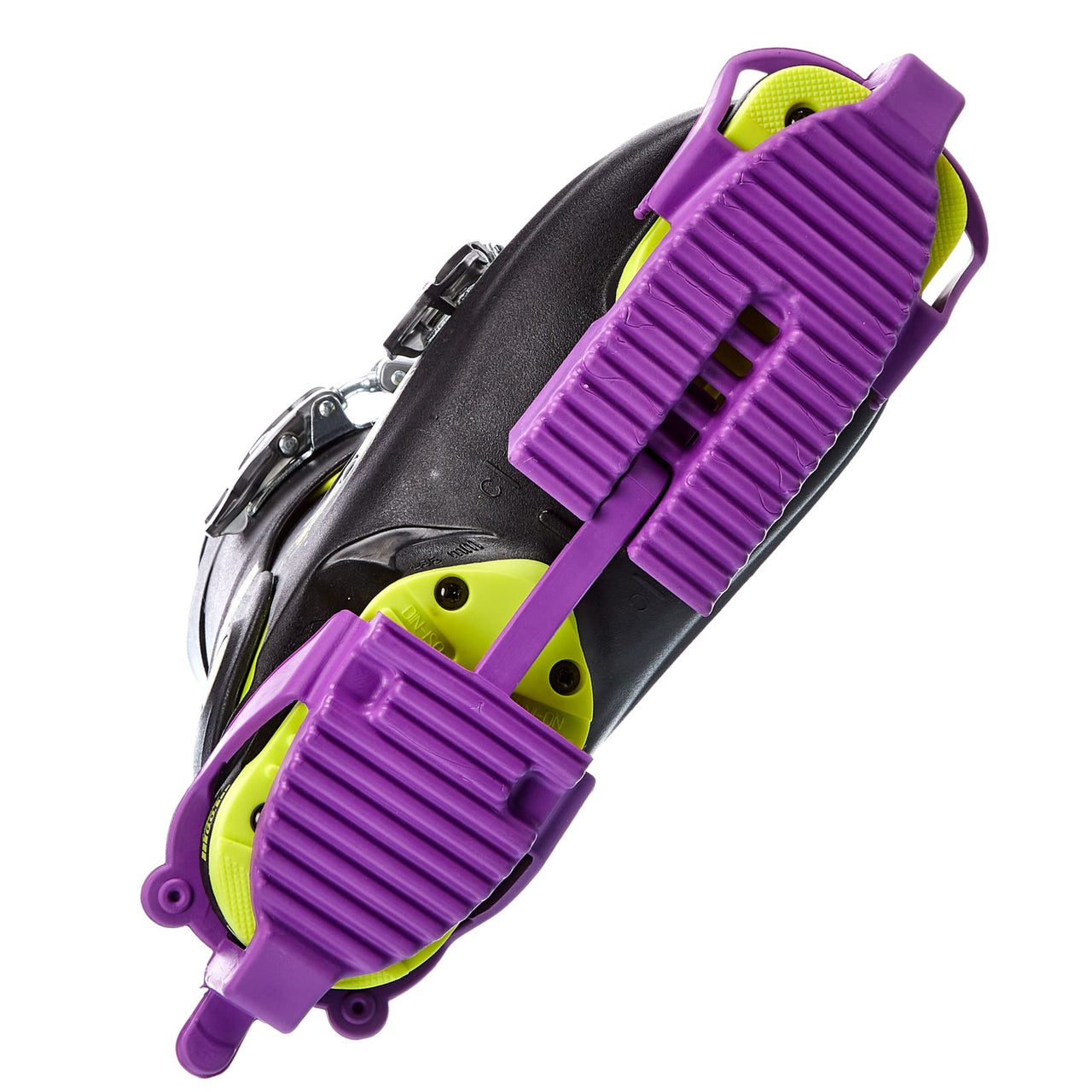 SkiSkootys Ski Boot Bottom Protector with Foldable Traction Cleats (Youth Classic)