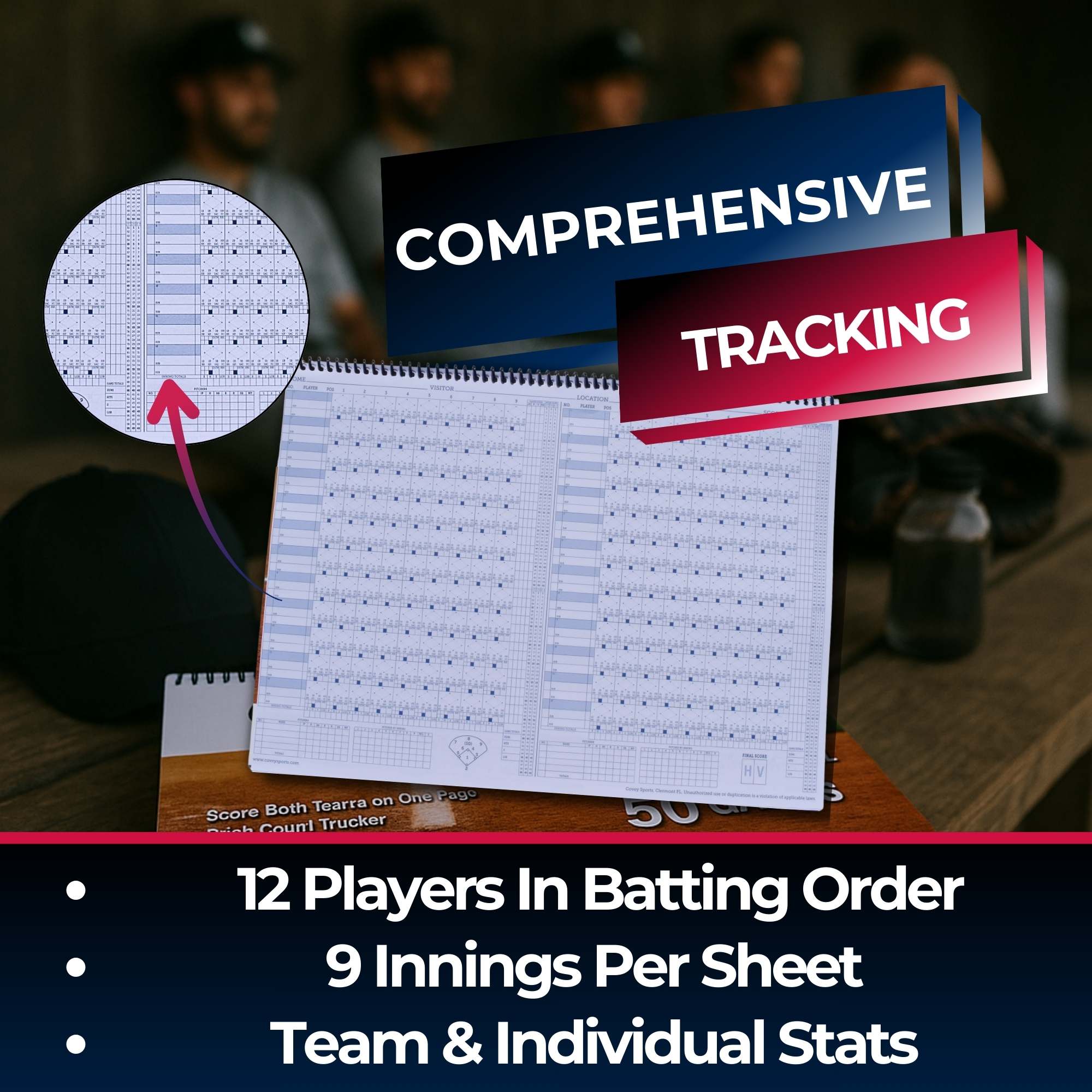baseball & softball scorebook