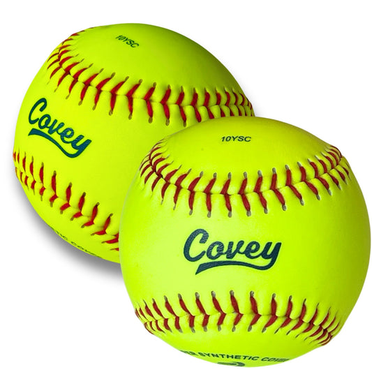 Covey 10-Inch Softballs for 8U & 6U Ages (Multi-Packs)