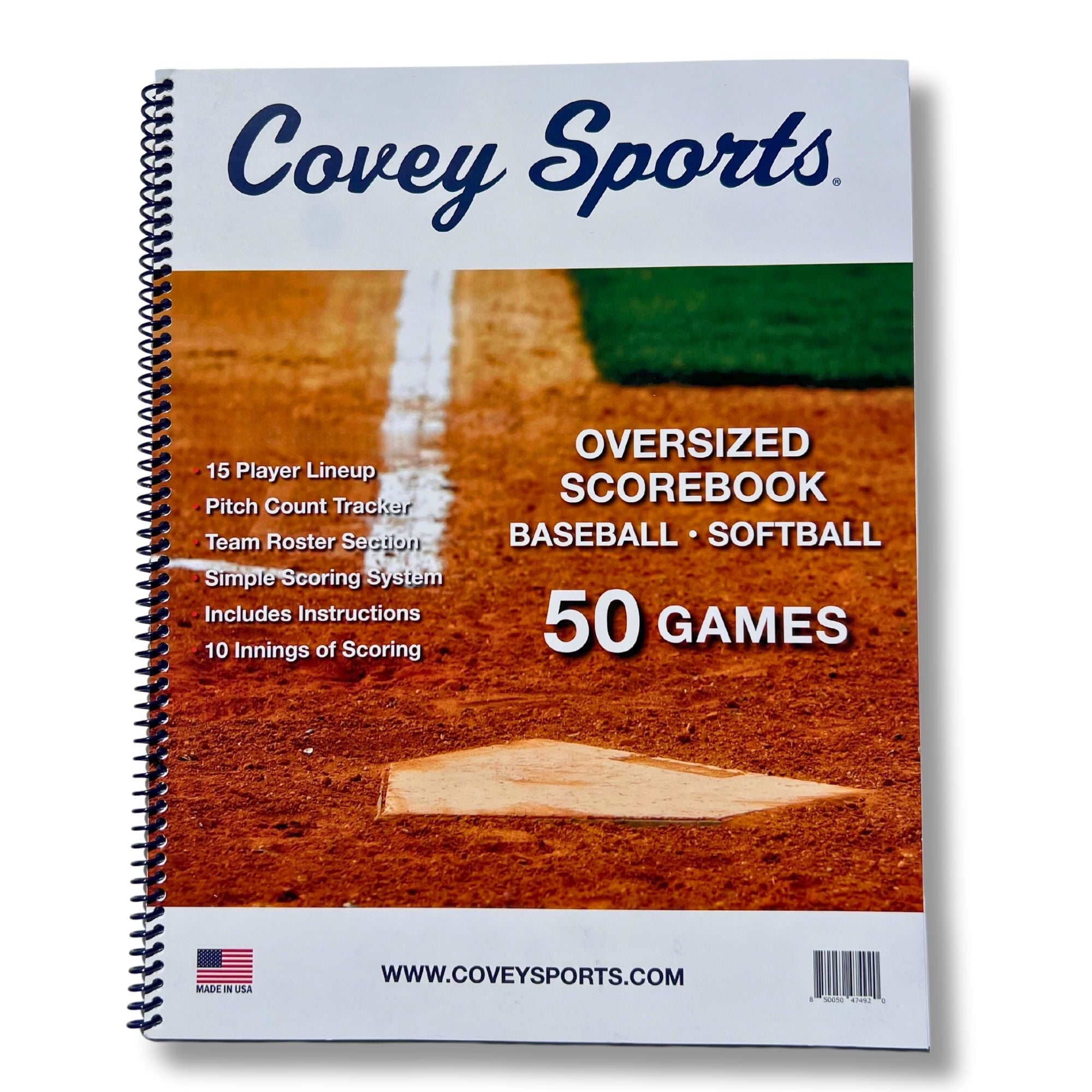 covey sports oversized scorebook