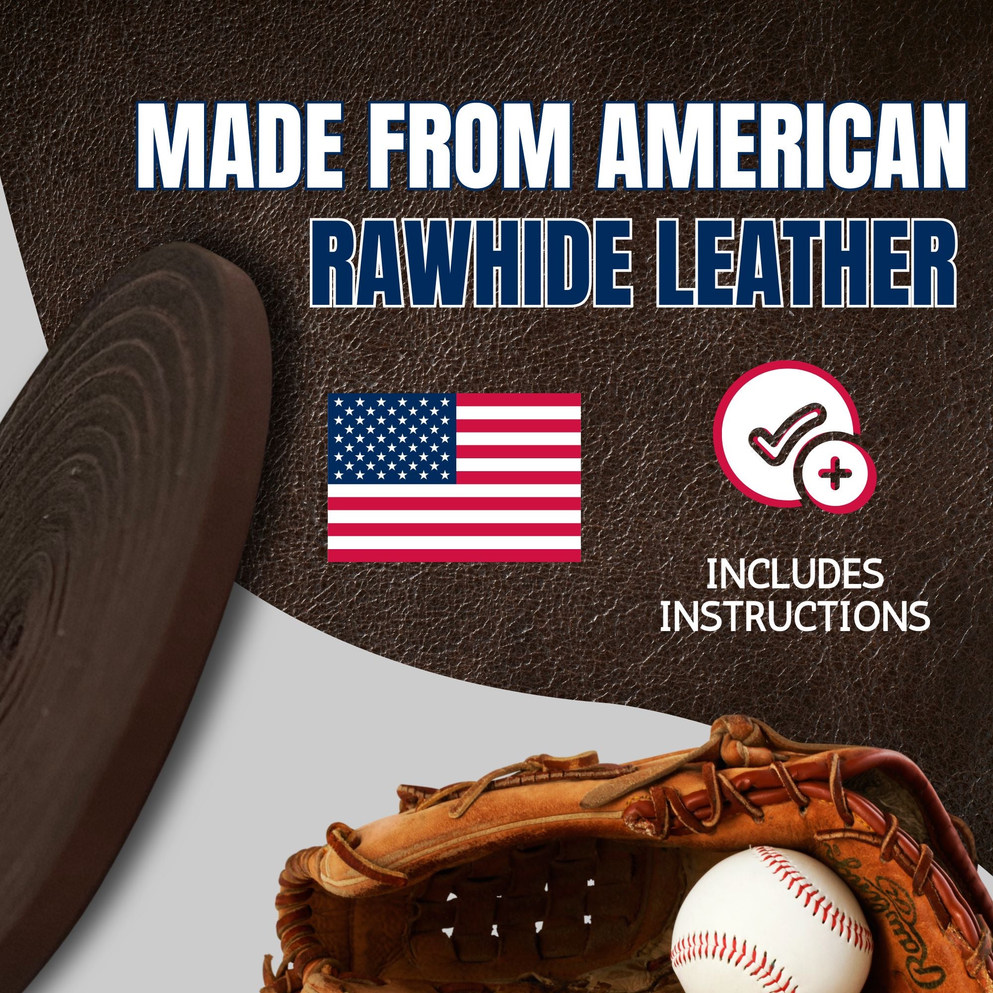 Covey Baseball & Softball Glove Lace for Mitts (4-Laces, Multiple Colors)