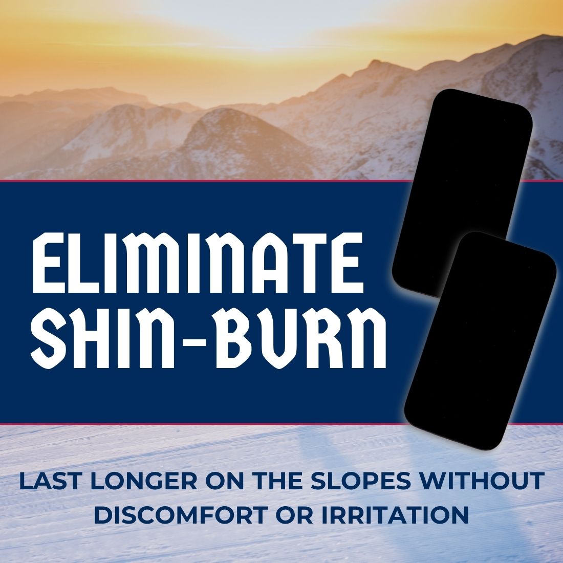 Ski & Snowboard Shin Pads (Sold in Pairs)