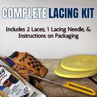 Thumbnail for Baseball & Softball Glove Lace Kit for Mitts (2-Laces, Multiple Colors)