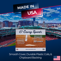 Thumbnail for Side by Side Baseball & Softball Scorebook (50 Games)