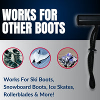 Thumbnail for Ski & Snowboard Boot Carrier Tote and Holder (Black)