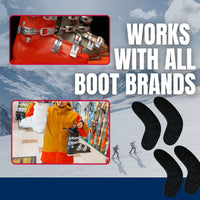 Thumbnail for Ski & Snowboard J-Bar Boot Fitting Foam Pads (Pack of 4)