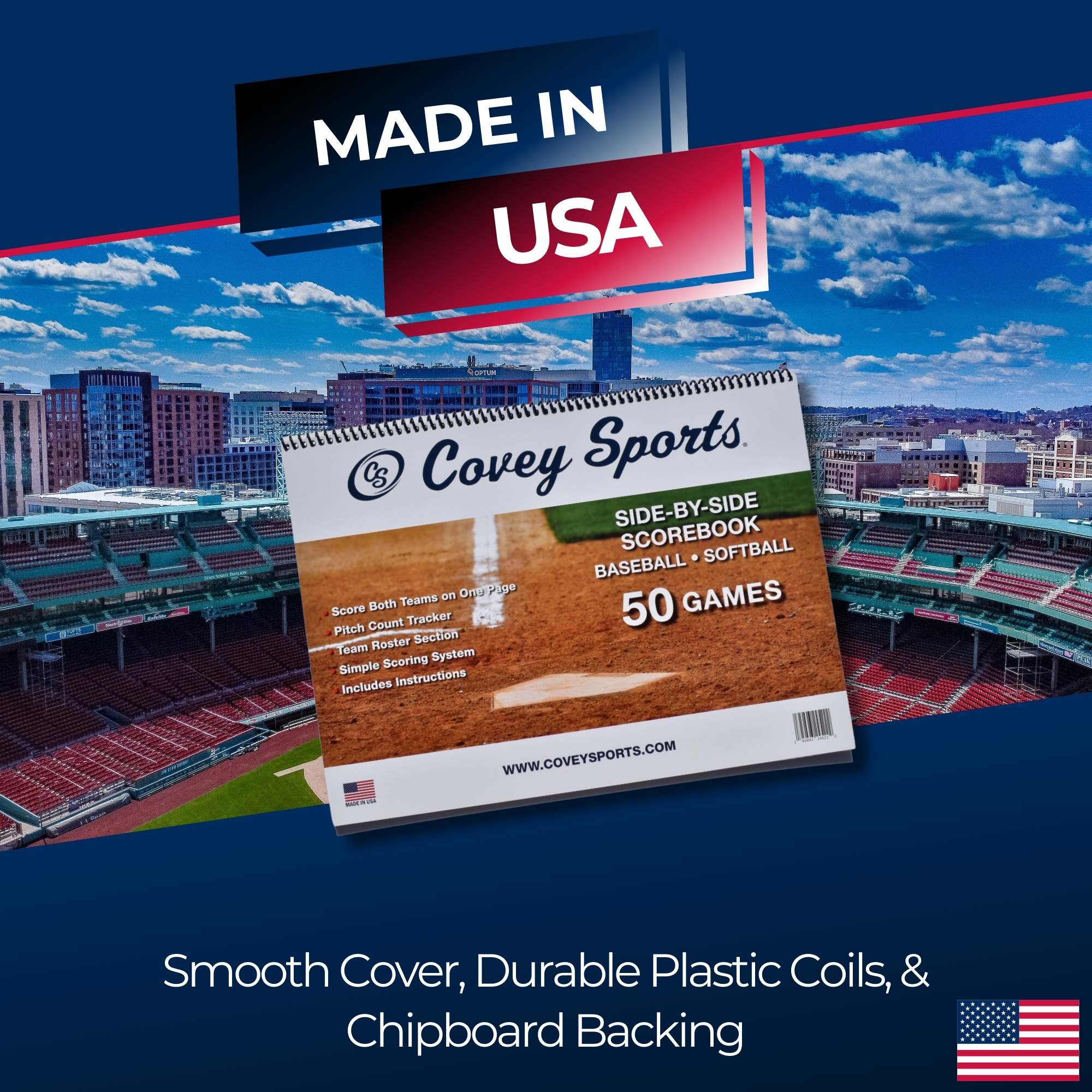 USA made score keeping book