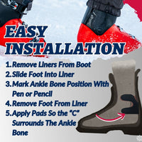 Thumbnail for Ski & Snowboard Boot Ankle Wrap Pads (Sold in Pairs)