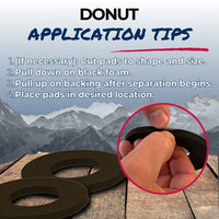 Thumbnail for Ski & Snowboard Ankle Donut Pads (Sold in Pairs)