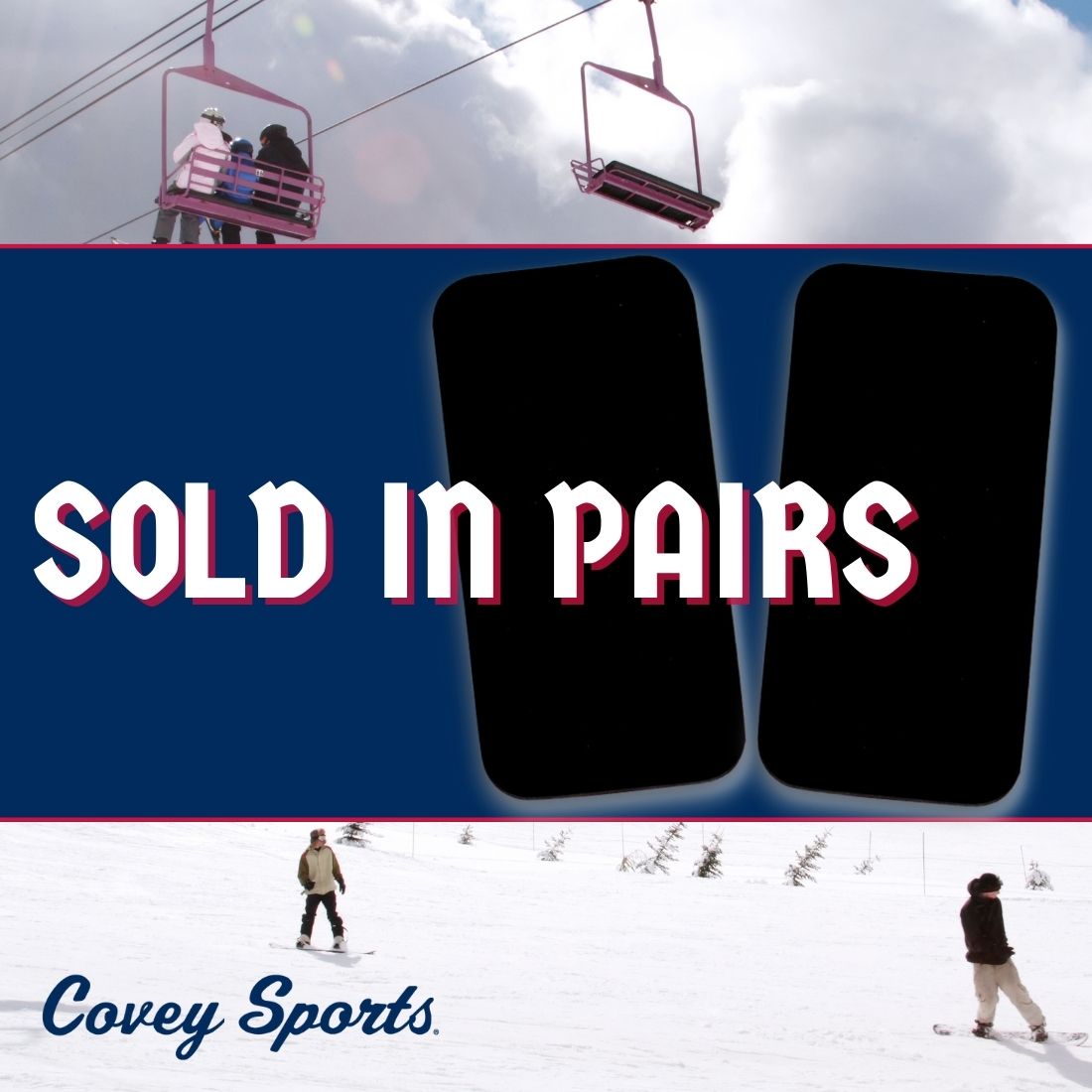 Ski & Snowboard Shin Pads (Sold in Pairs)