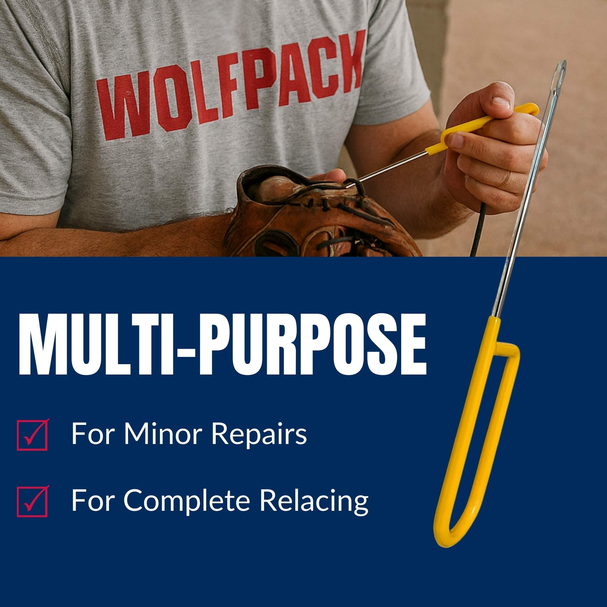 multi-purpose lace needle